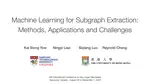 Machine Learning for Subgraph Extraction: Methods, Applications and Challenges – Community Detection & Maximum Common Subgraph